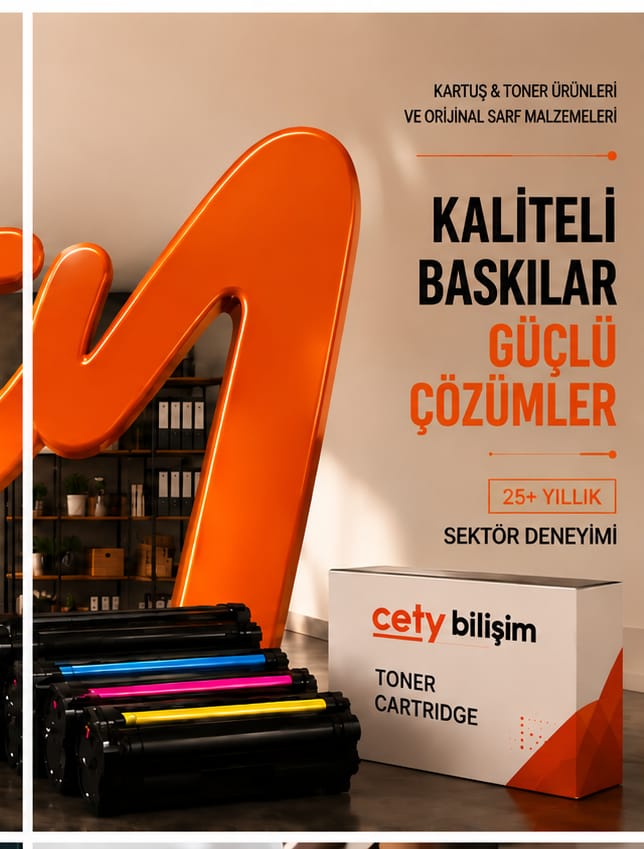 Cety Bilişim kartuş, toner ve orijinal sarf malzemeleri